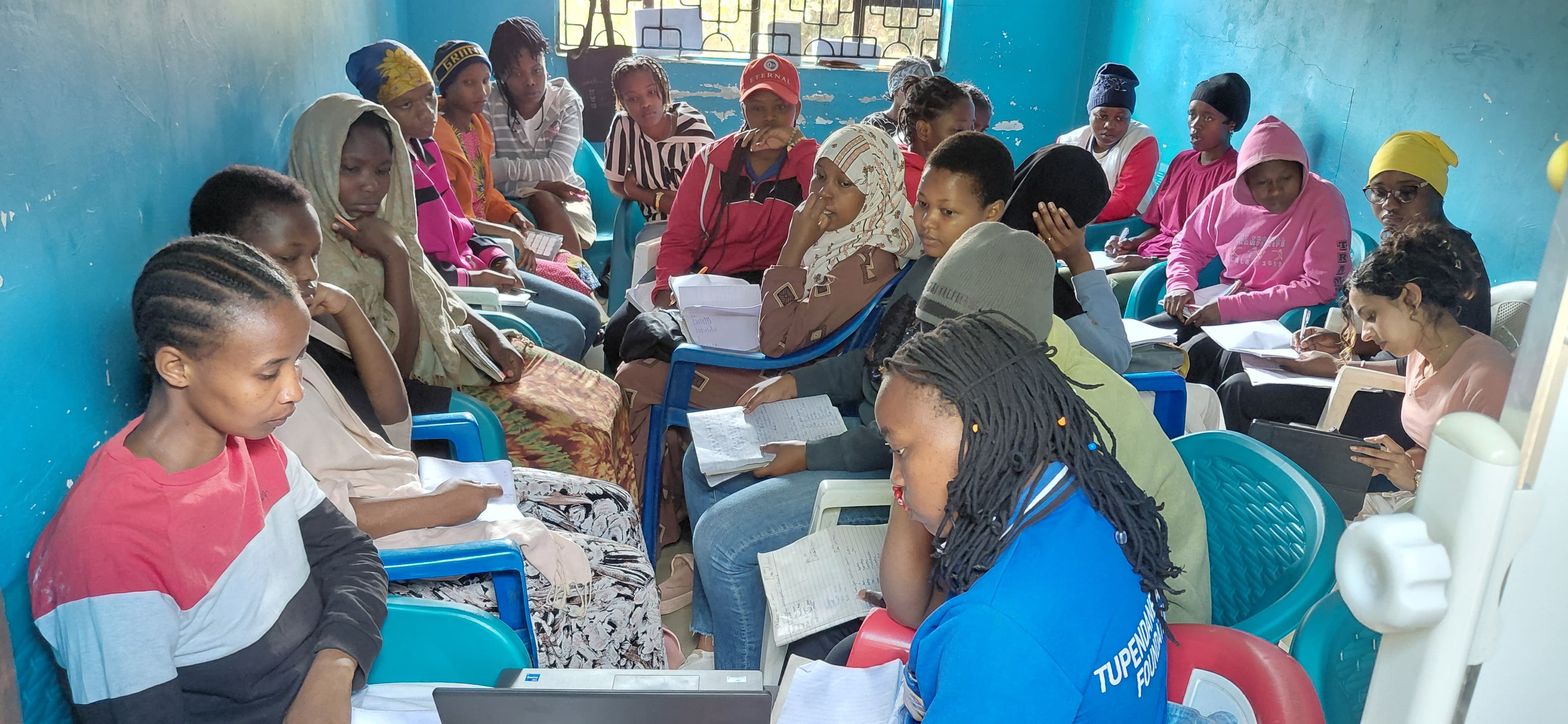 Business planning, budgeting, pricing, records, marketing, and savings for women starting small enterprises.