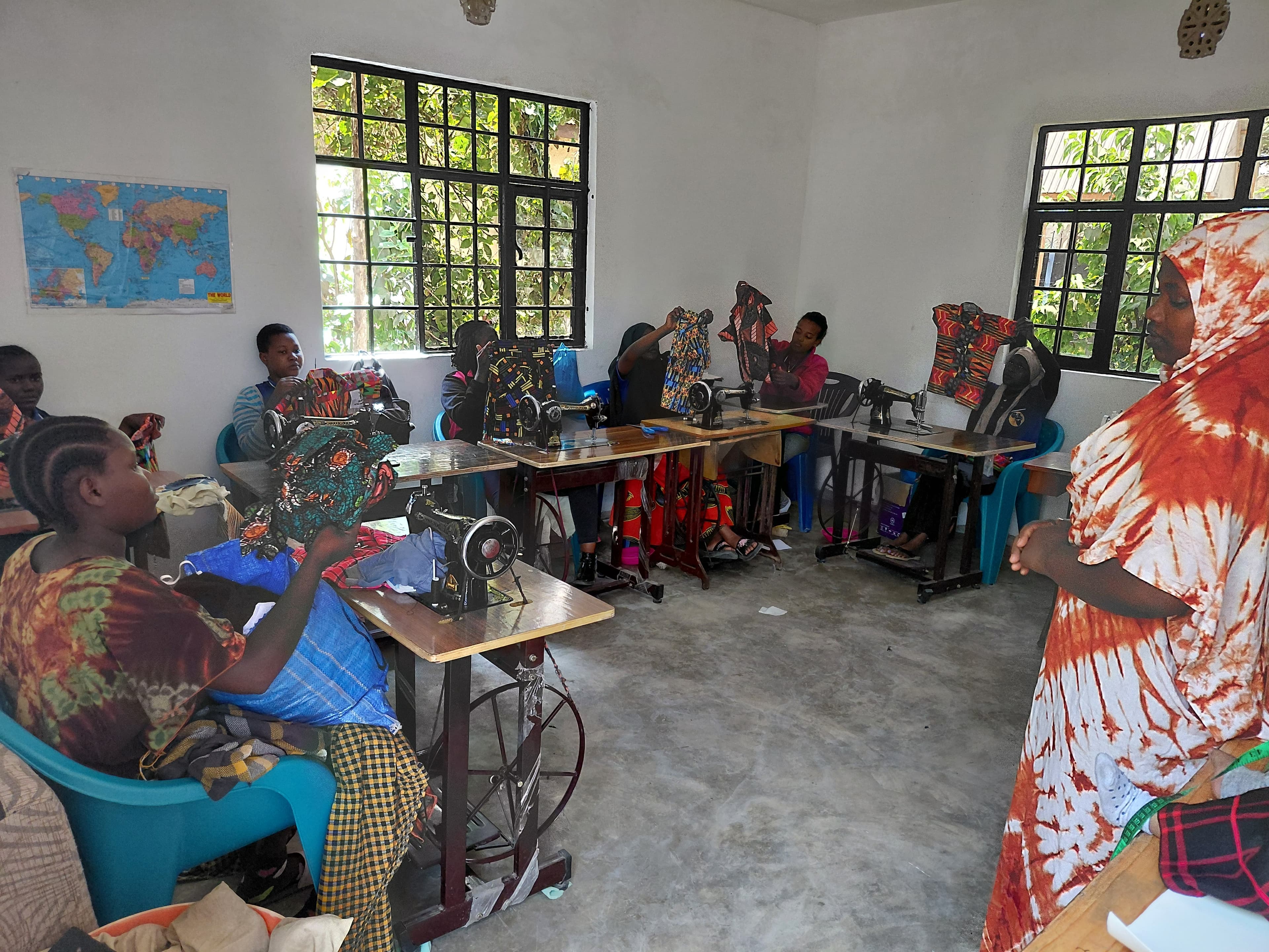Practical skills training that helps women generate income and build sustainable livelihoods.