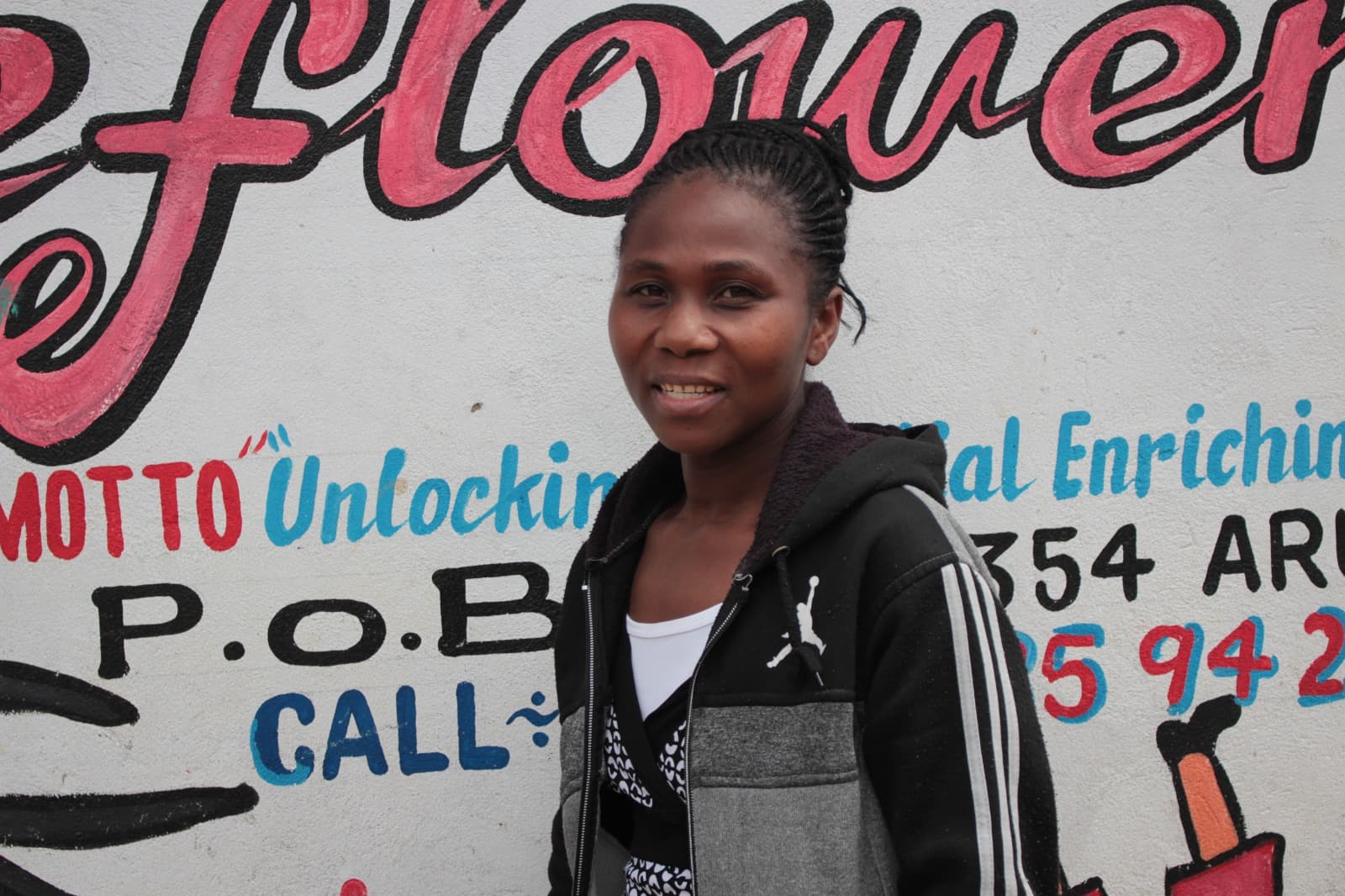 Esther from Tupendane Africa Foundation team